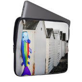Regenbogen farbiger Drachen Laptopschutzhülle (Vorne Rechts)