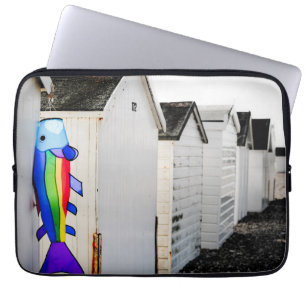 Regenbogen farbiger Drachen Laptopschutzhülle
