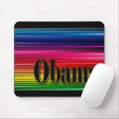 Regenbogen farbiges Obama mousepad (Mit Mouse)