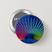 Regenbogen-farbiges schleichendes Spielzeug Button (Vorne & Hinten)