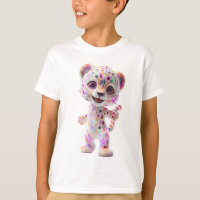 Regenbogen-Farbspritzer-Leopard-Kleinkind-Kinder