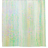 Regenbogen färbt Duschvorhang durch Künstler (Vorderseite)