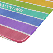 Regenbogen färbt kundenspezifische Schneidebretter Schneidebrett (Ecke)