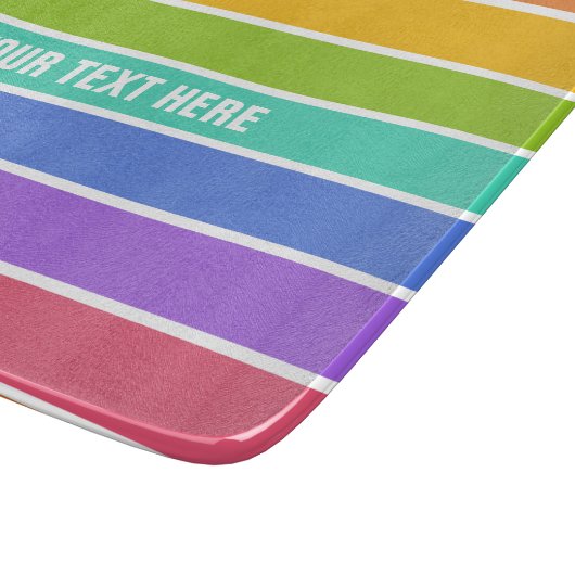Regenbogen färbt kundenspezifische Schneidebretter Schneidebrett (Ecke)