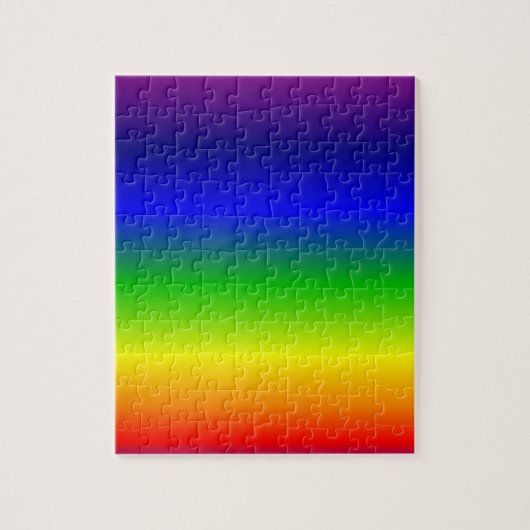 Regenbogen färbt Puzzlespiel mit Geschenkboxen Puzzle (Vertikal)