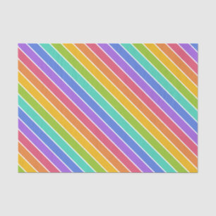 Regenbogen färbt Seidenpapier