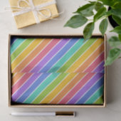 Regenbogen färbt Seidenpapier (Geschenk)