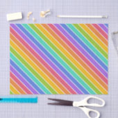 Regenbogen färbt Seidenpapier (Handwerk)
