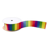 Regenbogen färbt Stolz-Feier Satinband (Spule)