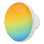 Regenbogen färbt Türknauf Keramikknauf (Rechts)