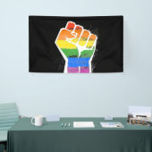 Regenbogen-Faust Banner (Messeveranstaltung)