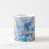 Regenbogen-Fee-Wasserfall-Fantasie-Tasse Kaffeetasse (Mittel)