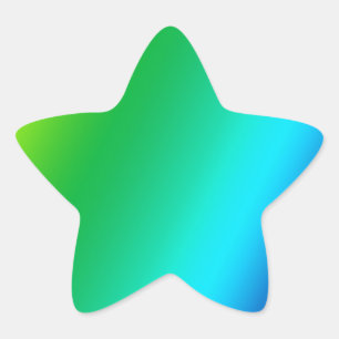 Regenbogen fertigen kundenspezifisch an Stern-Aufkleber