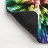 Regenbogen-Feuerwerke mousepad (Ecke)