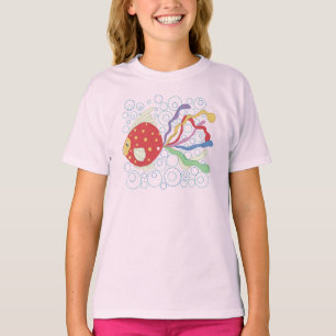 Regenbogen-Fisch-T - Shirt