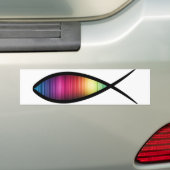 Regenbogen-Fische Autoaufkleber (Auf Auto)
