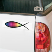 Regenbogen-Fische Autoaufkleber (Auf Lkw)