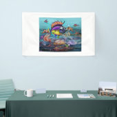 Regenbogen-Fische Banner (Messeveranstaltung)