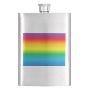 Regenbogen- Flachmann