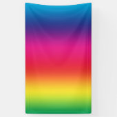 Regenbogen-Flagge Banner (Vertikal)