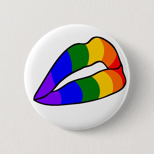REGENBOGEN-FLAGGE BUTTON (Vorderseite)