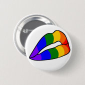 REGENBOGEN-FLAGGE BUTTON (Vorne & Hinten)