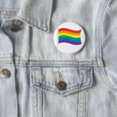 Regenbogen-Flagge Button (Beispiel)