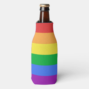 Regenbogen-Flagge Flaschenkühler