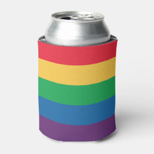 Regenbogen-Flagge kann cooler Dosenkühler