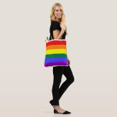 Regenbogen Flagge Tasche (Am Model)
