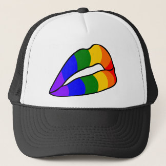 REGENBOGEN-FLAGGE TRUCKERKAPPE