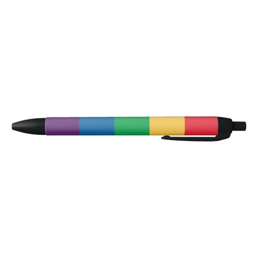 Regenbogen-Flaggen-Stift Kugelschreiber (Unterseite)
