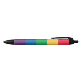 Regenbogen-Flaggen-Stift Kugelschreiber (Oberseite)