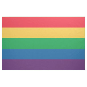 Regenbogen-Flaggen-Stolz-Gewebe-Yard Stoff