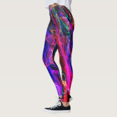 Regenbogen-Flammen-Leggings Leggings (Links)