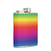 Regenbogen-Flasche Flachmann (Rechts)