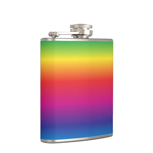 Regenbogen-Flasche Flachmann (Rechts)
