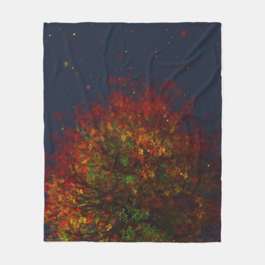 Regenbogen Fleece Blanket (Vorderseite)