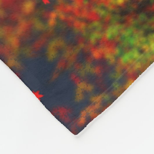 Regenbogen Fleece Blanket (Ecke)