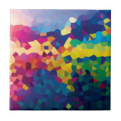 Regenbogen-Fliesen Fliese (Vorderseite)