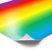 Regenbogen Fotodruck (Ecke)