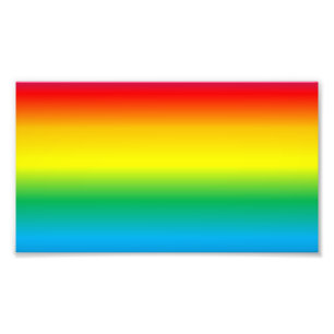 Regenbogen Fotodruck