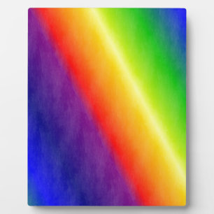 Regenbogen Fotoplatte