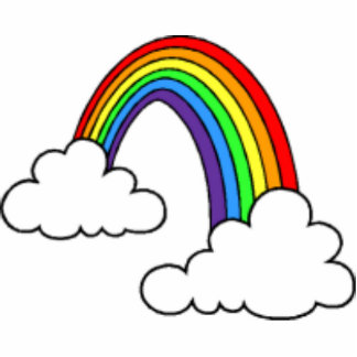 Regenbogen Freistehende Fotoskulptur