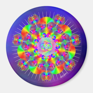 Regenbogen-Frequenzen Magnet