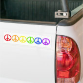 Regenbogen-Frieden Autoaufkleber (Auf Lkw)