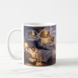 Regenbogen-Friedens- und Wunderweltposter Kaffeetasse