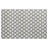 Regenbogen-Friedenszeichen-Musiknote-Gewebe Stoff (Fat Quarter (45,7 x 55,9 cm))