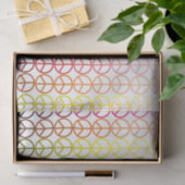 Regenbogen-Friedenszeichen-Seidenpapier Seidenpapier (Geschenk)