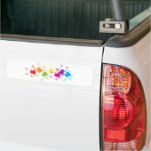 Regenbogen-Frösche Autoaufkleber (Auf Lkw)